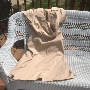 🌸Jones of New York khaki cotton dress. Retro